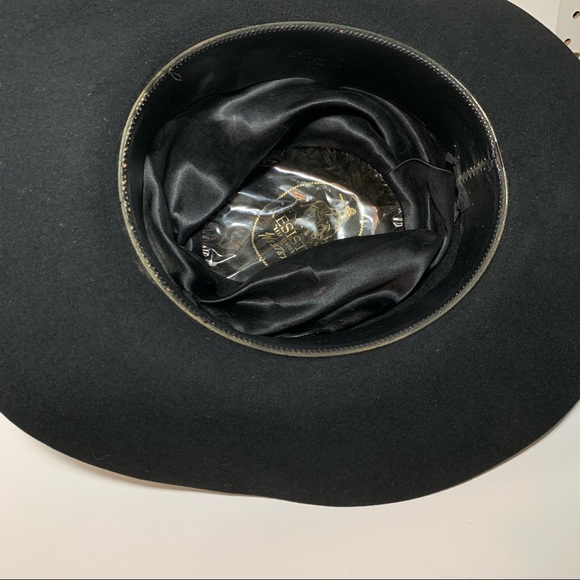 VINTAGE Resistol Beaver Felt 3X XXX Cowboy Hat - Picture 5 of 6